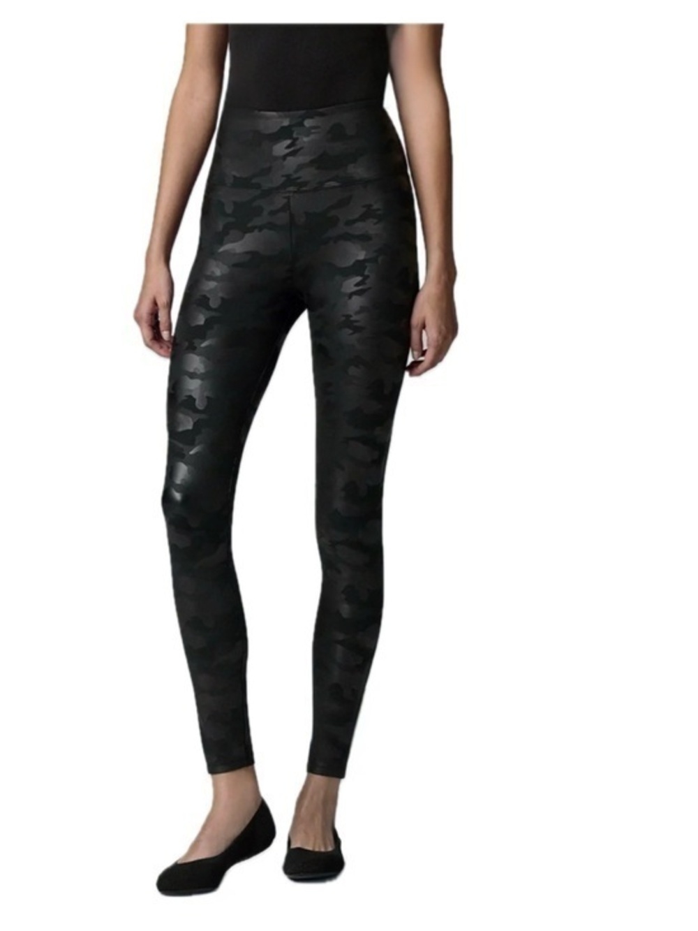 NWT Simply Vera Wang Shaping Leggings High Rise Slimming Waistband Camo 2X New